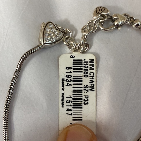 Brighton silver mini charm‎ bracelet. - Picture 3 of 5